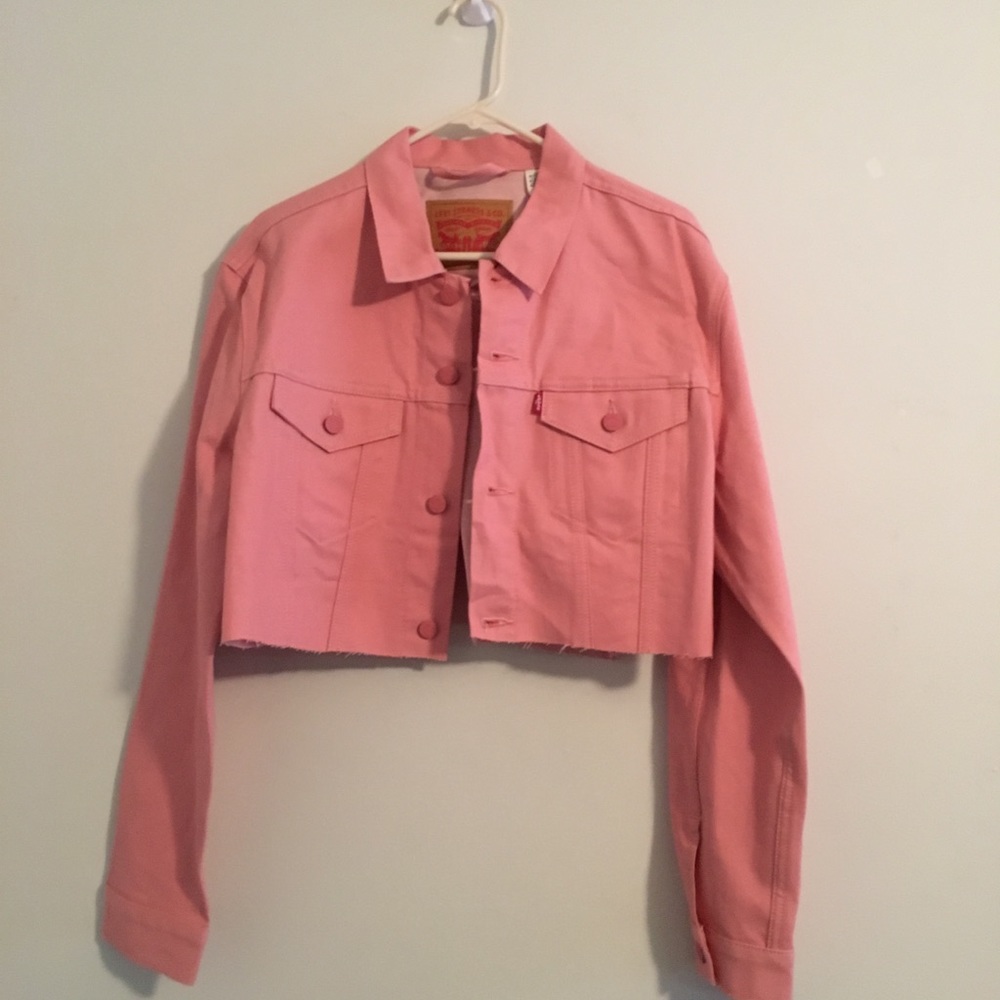 Pink Levi’s Denim Jacket